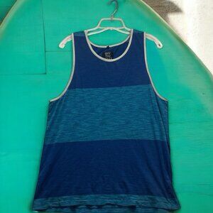 VTG Y2K Vans Joel Tudor Tank Top TShirt Mens Large Blue Cotton Surf